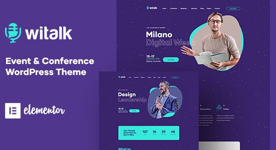 WiTalk - Chủ đề WordPress cho sự kiện và hội nghị