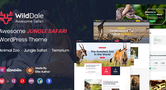 WildDale - Chủ đề WordPress Jungle Safari