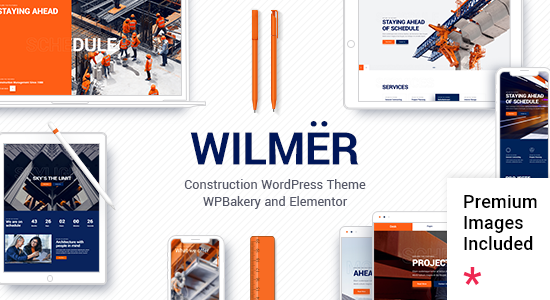 Wilmër - Construction WordPress Theme