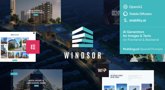 Windsor - Apartment Complex Single Property WordPress Theme