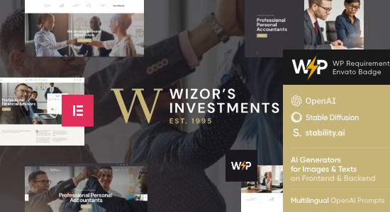 Wizor's | Chủ đề WordPress về Đầu tư & Kinh doanh