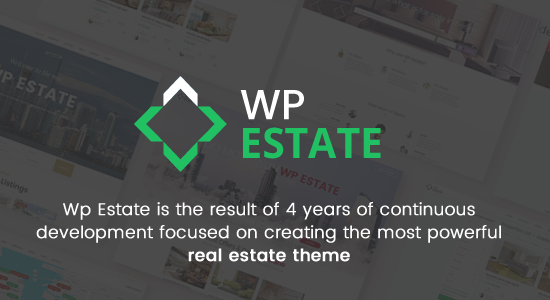 WpEstate Real Estate WordPress Theme