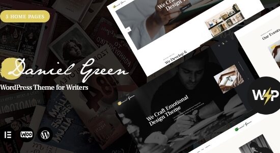 Writer - Journalist Blog + Bookstore Theme