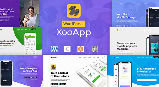 XooApp - App Landing Page WordPress Theme