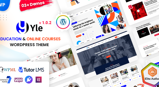 Yle - Chủ đề WordPress cho khóa học trực tuyến