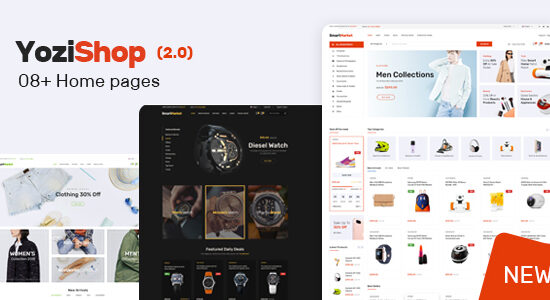 Yozi - Chủ đề WordPress WooCommerce về thiết bị điện tử đa năng