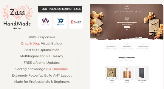 Zass - WooCommerce Theme for Handmade Artists and Artisans