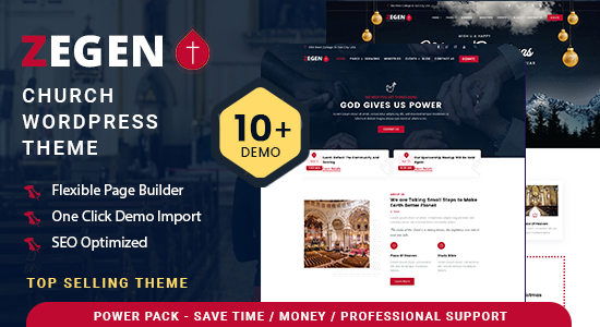 Zegen - Church WordPress Theme