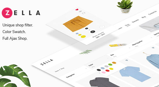 Zella - Chủ đề WordPress AJAX WooCommerce - Hỗ trợ RTL