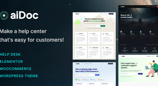 aidoc - WordPress Theme for Documentation, Knowledge Base & Beyond