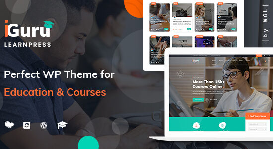 iGuru - Education & Courses WordPress Theme