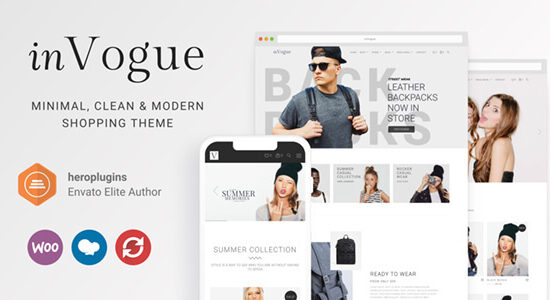 inVogue - WordPress Fashion Shopping Theme