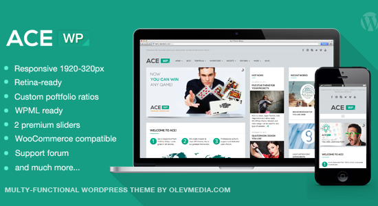 Ace — Chủ đề Wordpress đáp ứng mọi mục đích