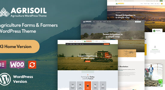 Agrisoil - Chủ đề WordPress về Nông nghiệp & Trang trại hữu cơ