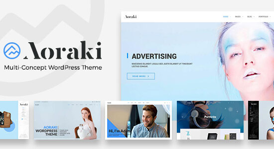 Aoraki - Chủ đề WordPress kinh doanh đa khái niệm
