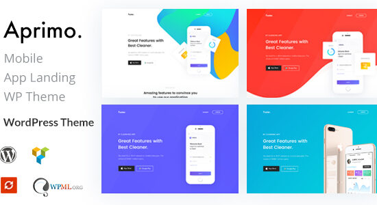 Aprimo - Chủ đề WordPress cho thiết bị di động và ứng dụng