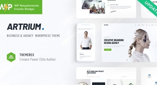 Artrium | Chủ đề WordPress của Cơ quan sáng tạo & Web Studio