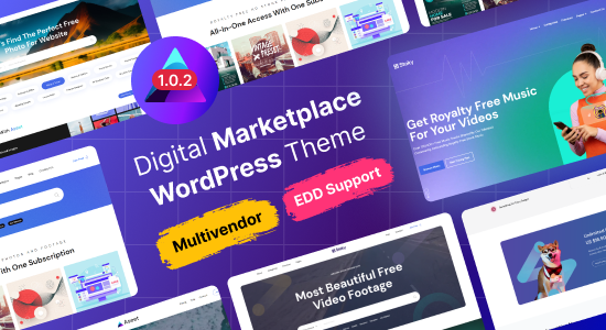 Aseet - Chủ đề WordPress cho thị trường kỹ thuật số