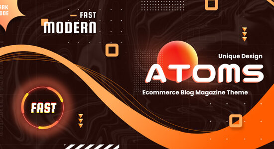 Atoms - Chủ đề WordPress Tin tức Tạp chí Thương mại điện tử