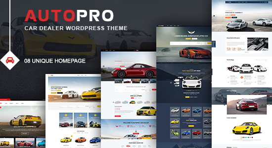 AutoPro - Chủ đề WordPress của đại lý ô tô