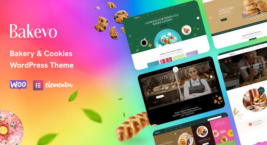 Bakevo - Chủ đề WordPress về bánh mì & bánh quy