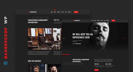 Barbercrop – Chủ đề WordPress làm tóc