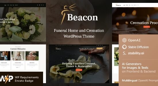 Beacon | Chủ đề WordPress về dịch vụ tang lễ