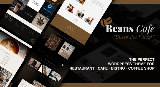 Beanscafe - Chủ đề nhà hàng Elementor cho Coffee House & Cafeteria