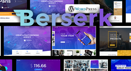 Berserk - Chủ đề WordPress của Cửa hàng thương mại điện tử doanh nghiệp Elementor Business Portfolio