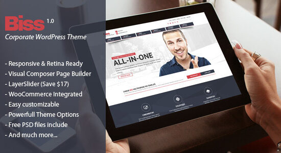 Biss - Chủ đề WordPress đa năng dành cho doanh nghiệp