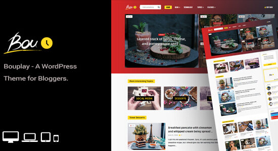 Bouplay WP - Một chủ đề WordPress dành cho Blogger