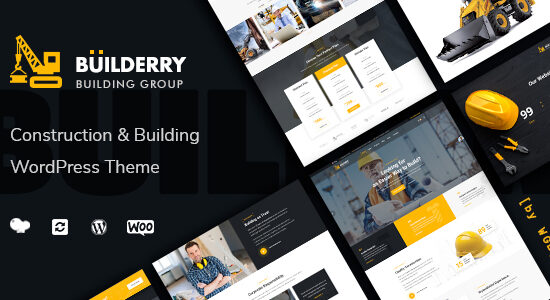 Builderry - Chủ đề WordPress về xây dựng và xây dựng