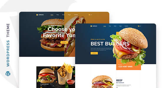 Burgos - Chủ đề WordPress về đồ ăn đường phố