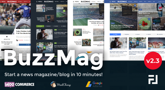 BuzzMag - Chủ đề WordPress Tạp chí/Blog Tin tức lan truyền