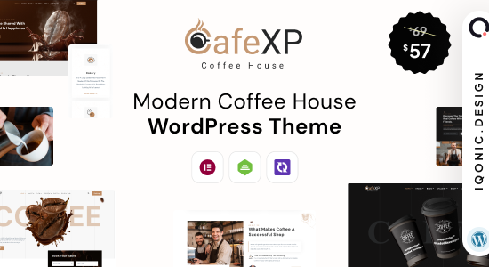 CafeXP | Chủ đề WordPress cho nhà hàng & quán cà phê