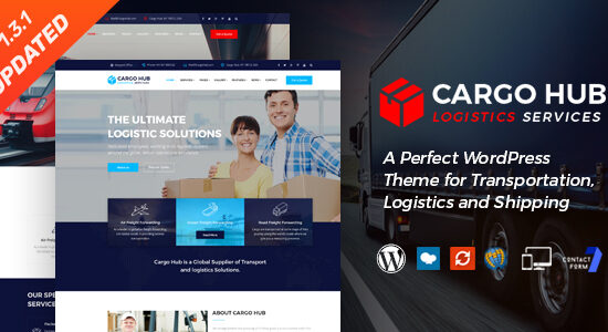 Cargo HUB - Giao diện WordPress về vận tải và hậu cần