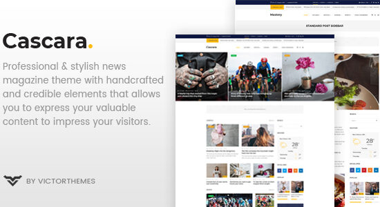 Cascara - Chủ đề WordPress cho Blog, Tin tức & Tạp chí