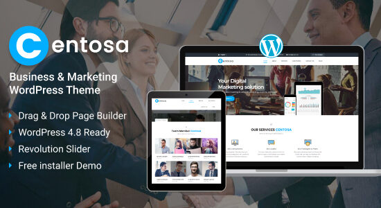 Centosa - Chủ đề WordPress Kinh doanh & Tiếp thị