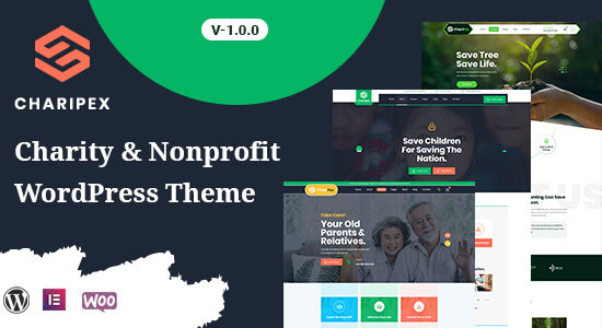 Charipex - Chủ đề WordPress từ thiện và phi lợi nhuận