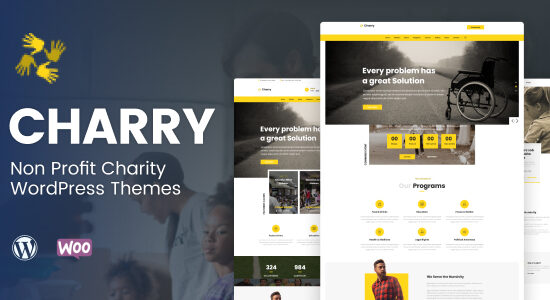 Charry - Chủ đề WordPress từ thiện phi lợi nhuận