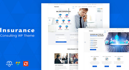Chủ đề WordPress về bảo hiểm