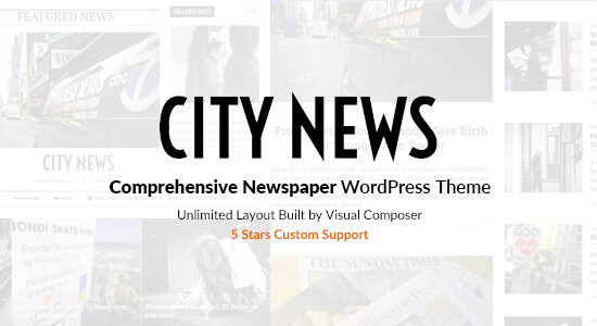 CityNews - Chủ đề WordPress cho báo toàn diện