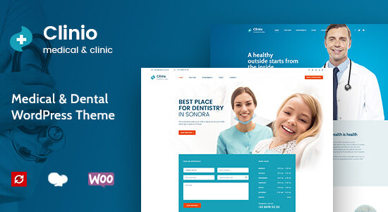 Clinio - Chủ đề WordPress Y khoa & Nha khoa