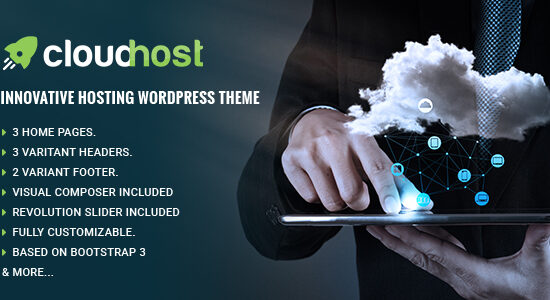 CloudHost - Chủ đề WordPress lưu trữ đáp ứng