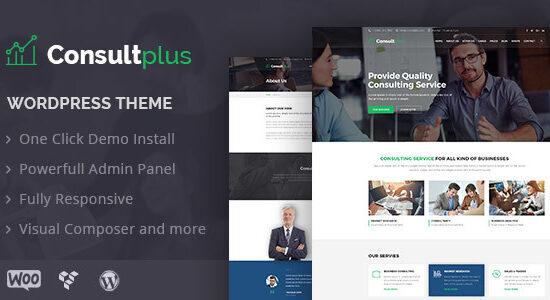 Consultplus: Chủ đề WP tư vấn kinh doanh