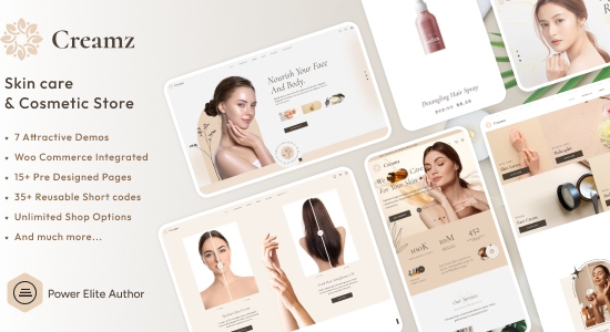 Creamz - Thẩm mỹ viện & Spa WooCommerce