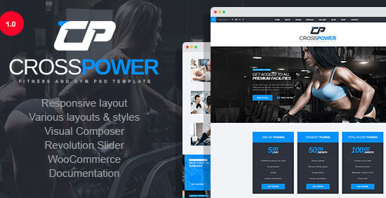 CrossPower | Chủ đề WordPress thể thao