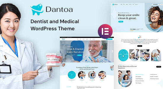 Dantoa - Chủ đề WordPress Nha khoa & Y tế