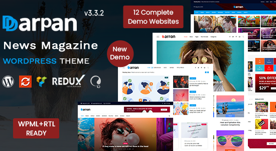 Darpan - Chủ đề WordPress Tạp chí Tin tức
