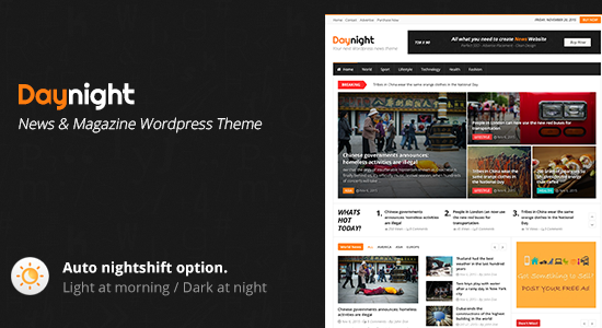 Daynight - Magazine Theme